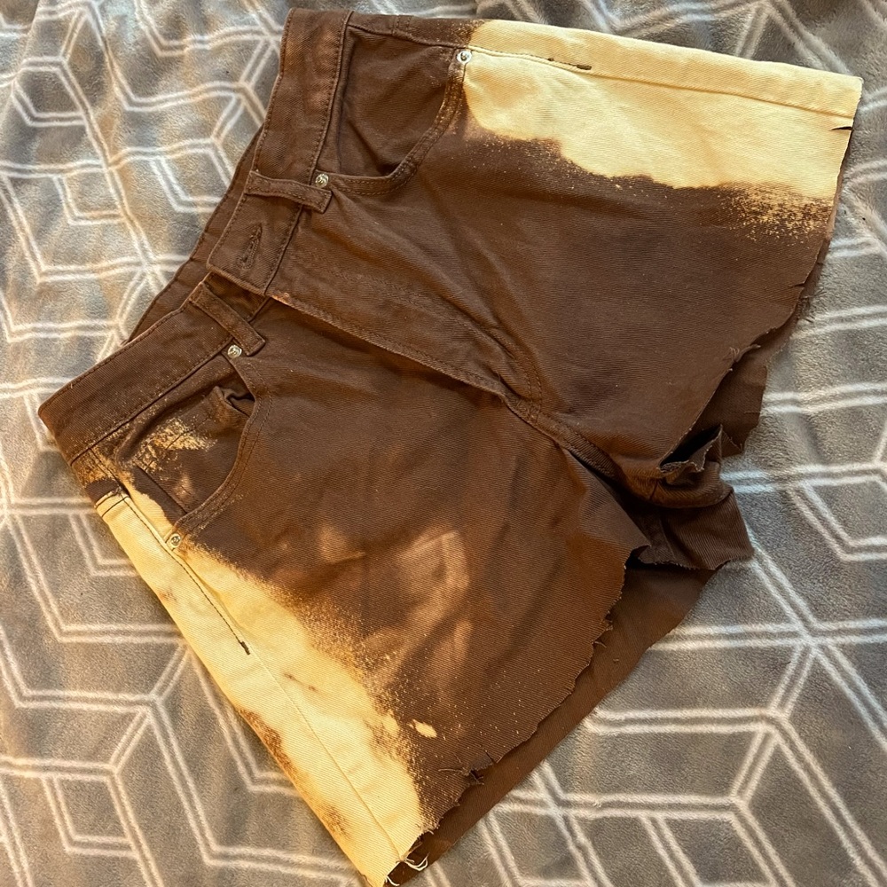Zara brown Jean shorts